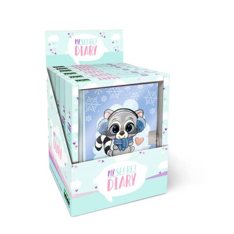 Diario dei segreti Lebez Sweet Winter 3 soggetti assortiti 81402
